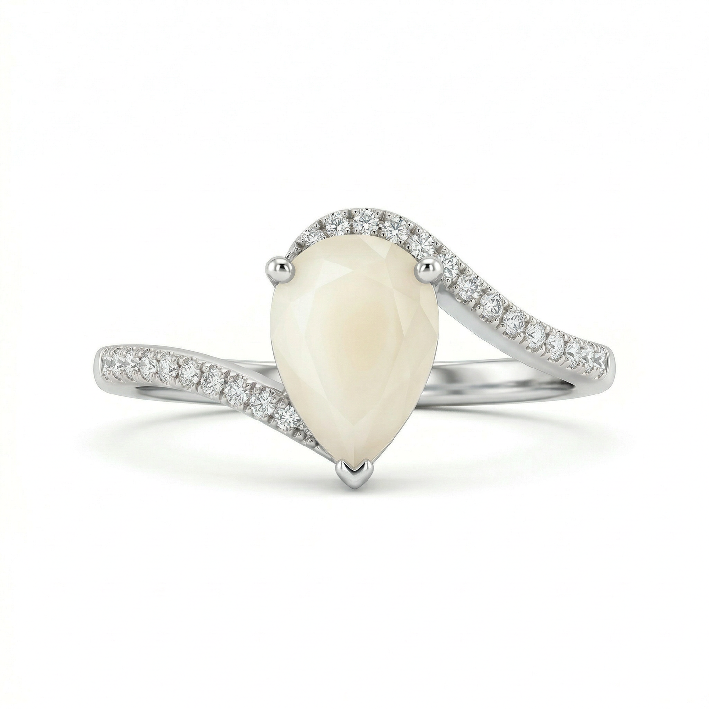 Emellia Solitaire Breastmilk Ring