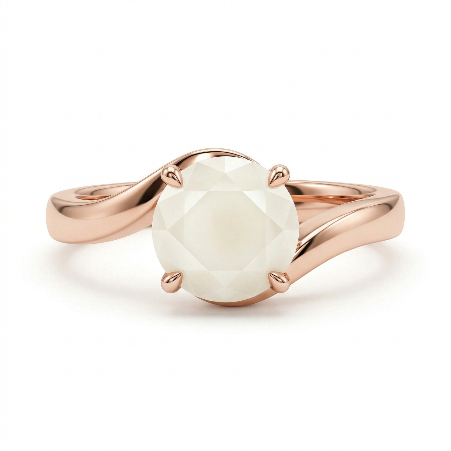 Vera Solitaire Breastmilk Ring