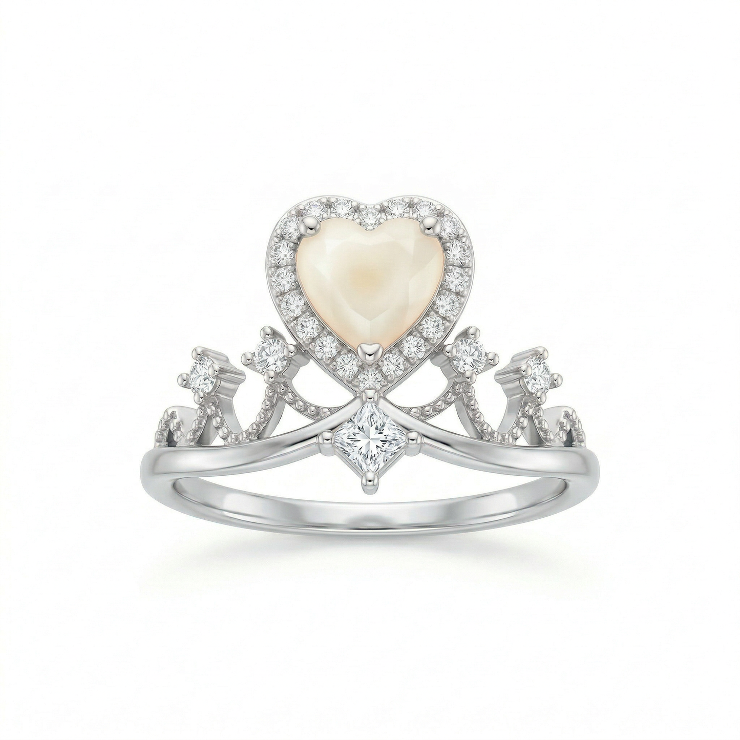Layla Solitaire Breastmilk Ring