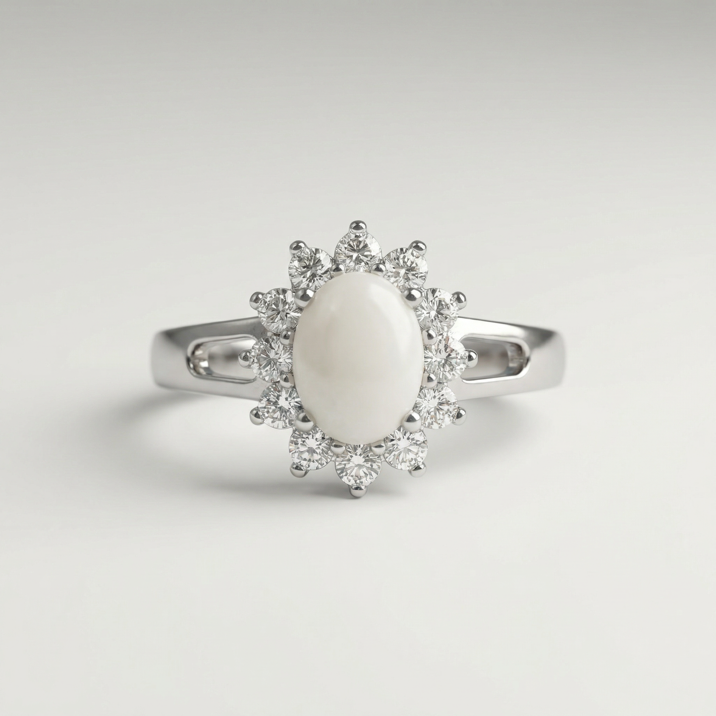 Starlight Breastmilk Ring (Stainless Steel)