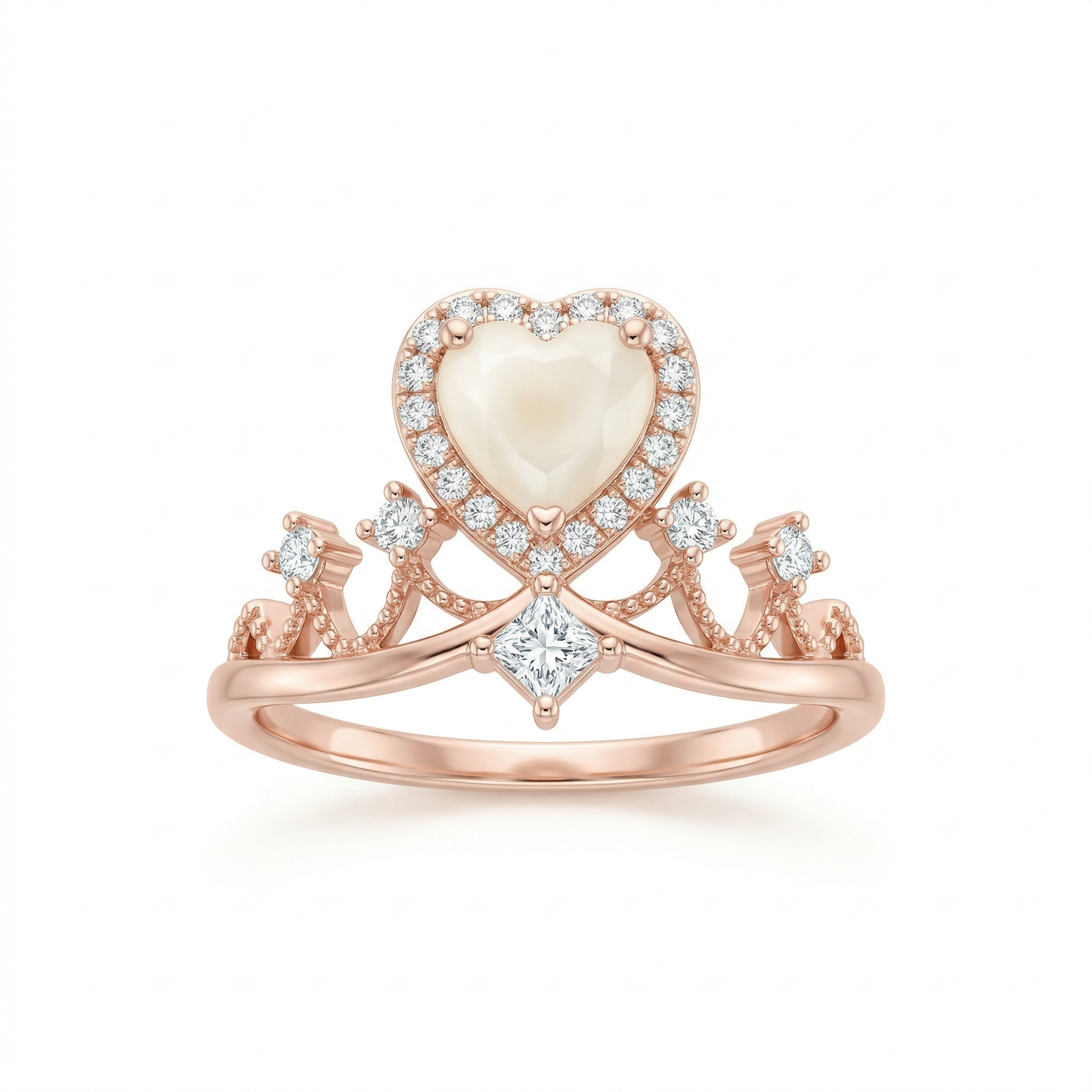 Layla Solitaire Breastmilk Ring