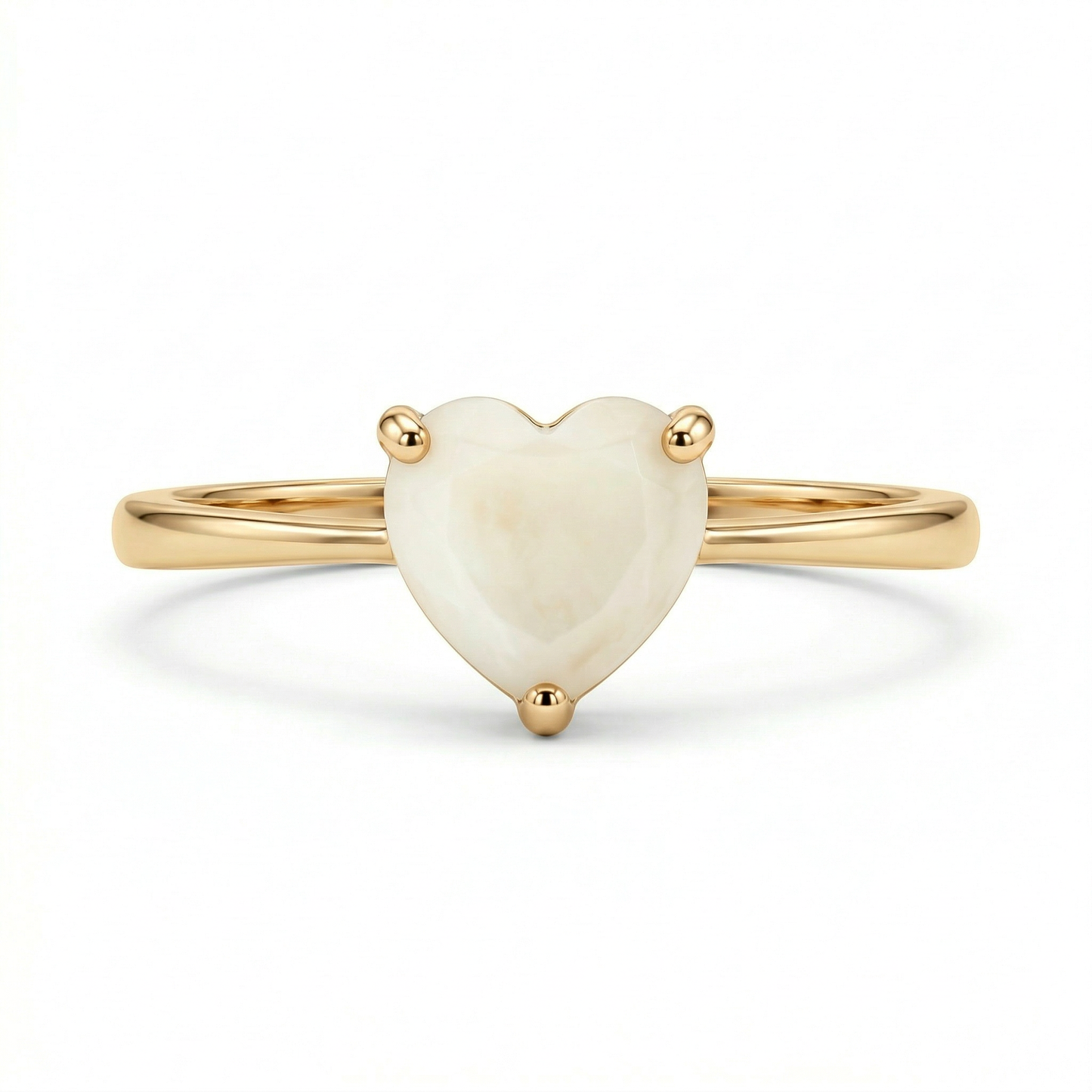 Clara Solitaire Breastmilk Ring