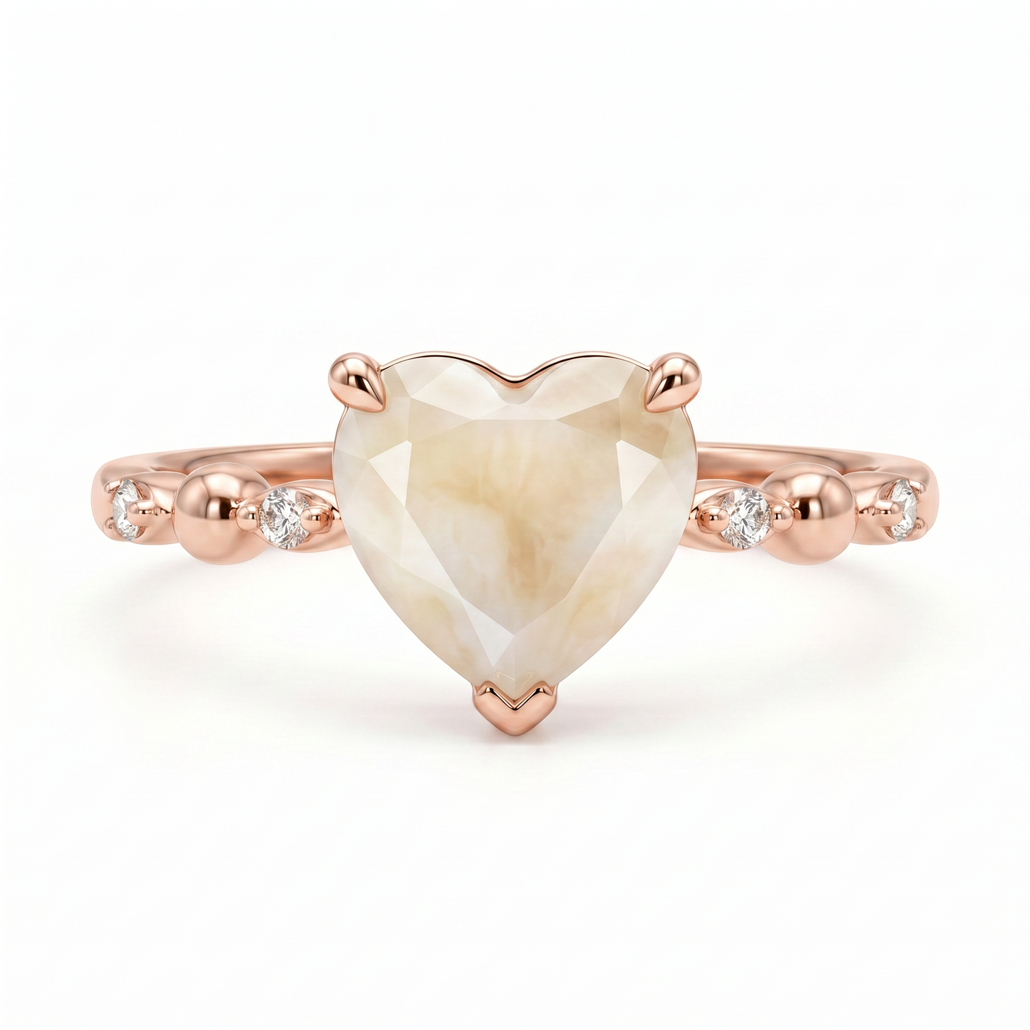 Maeve Solitaire Breastmilk Ring