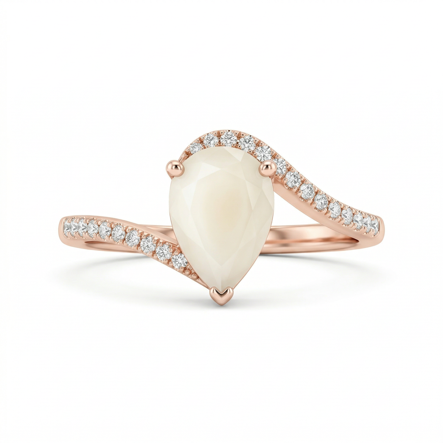 Emellia Solitaire Breastmilk Ring