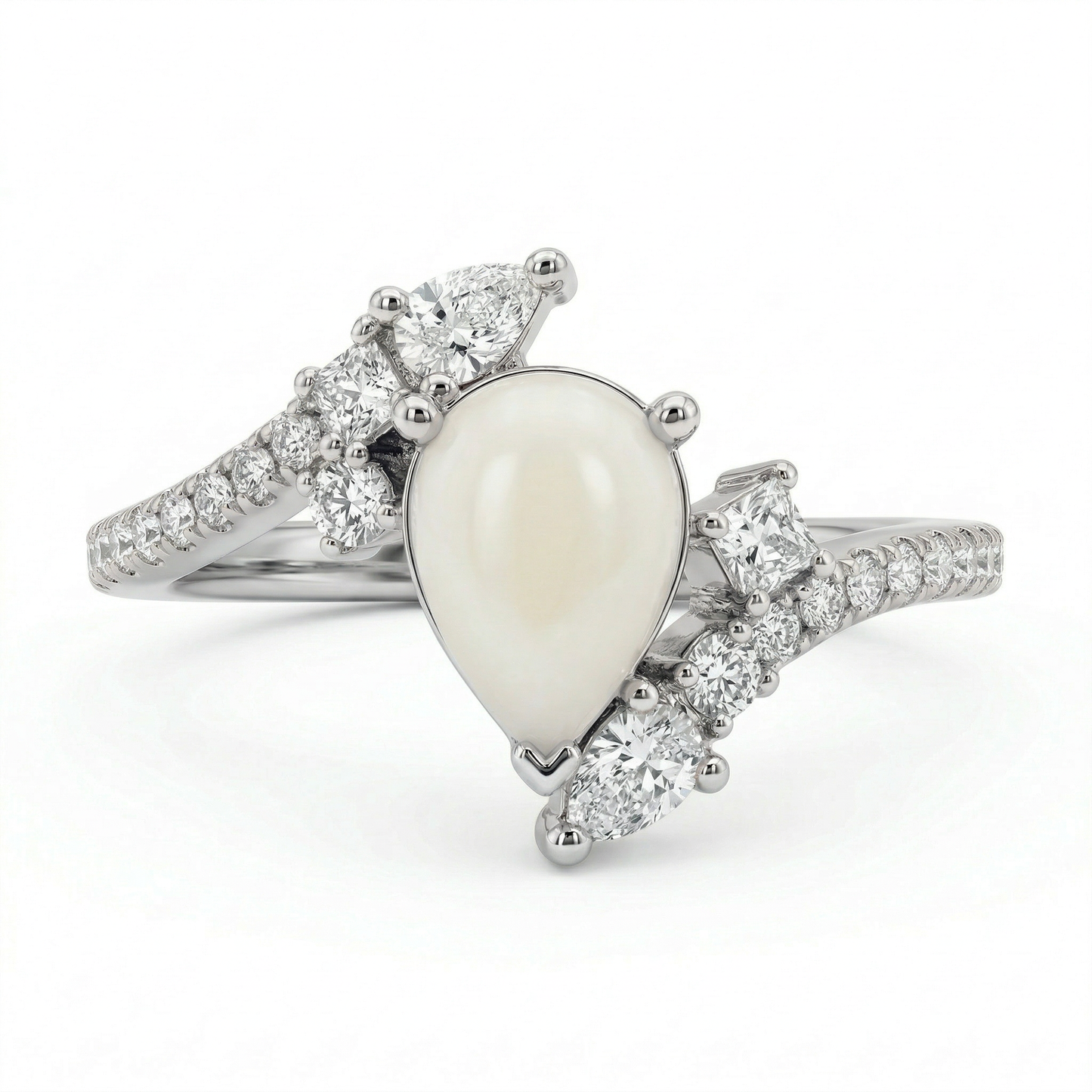 Avelia Solitaire Breastmilk Ring