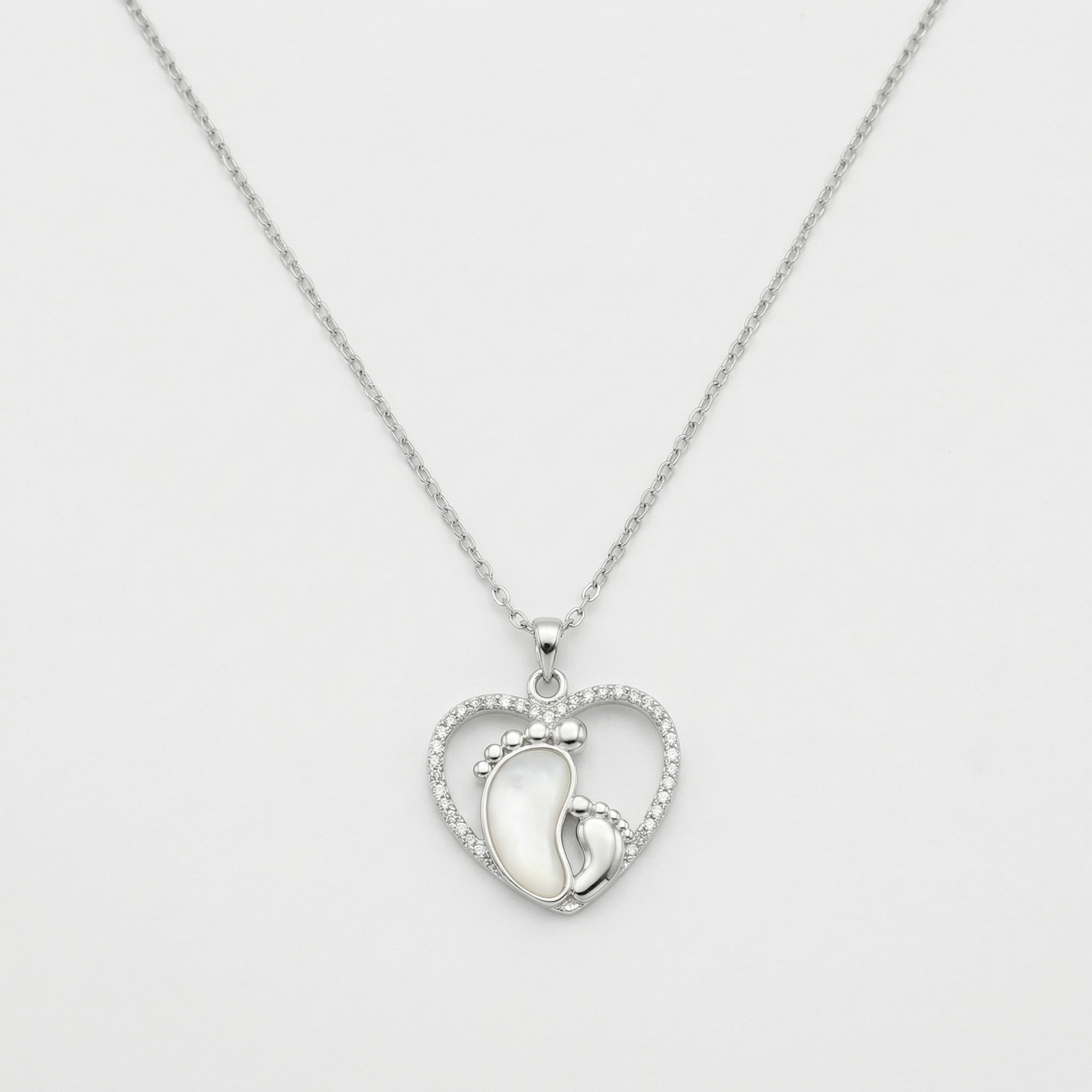 First Steps Heart Breastmilk Pendant