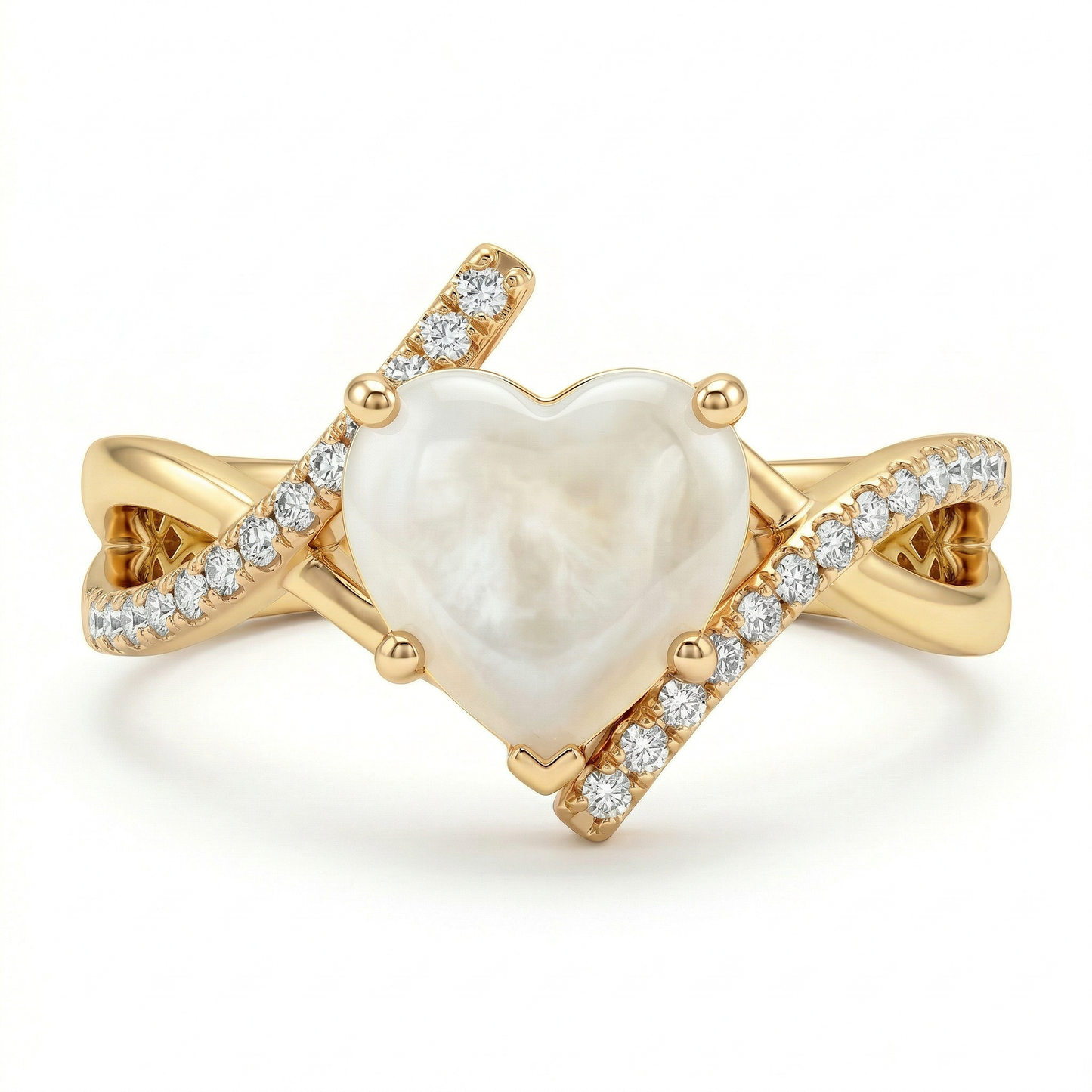 Rosalie Solitaire Breastmilk Ring