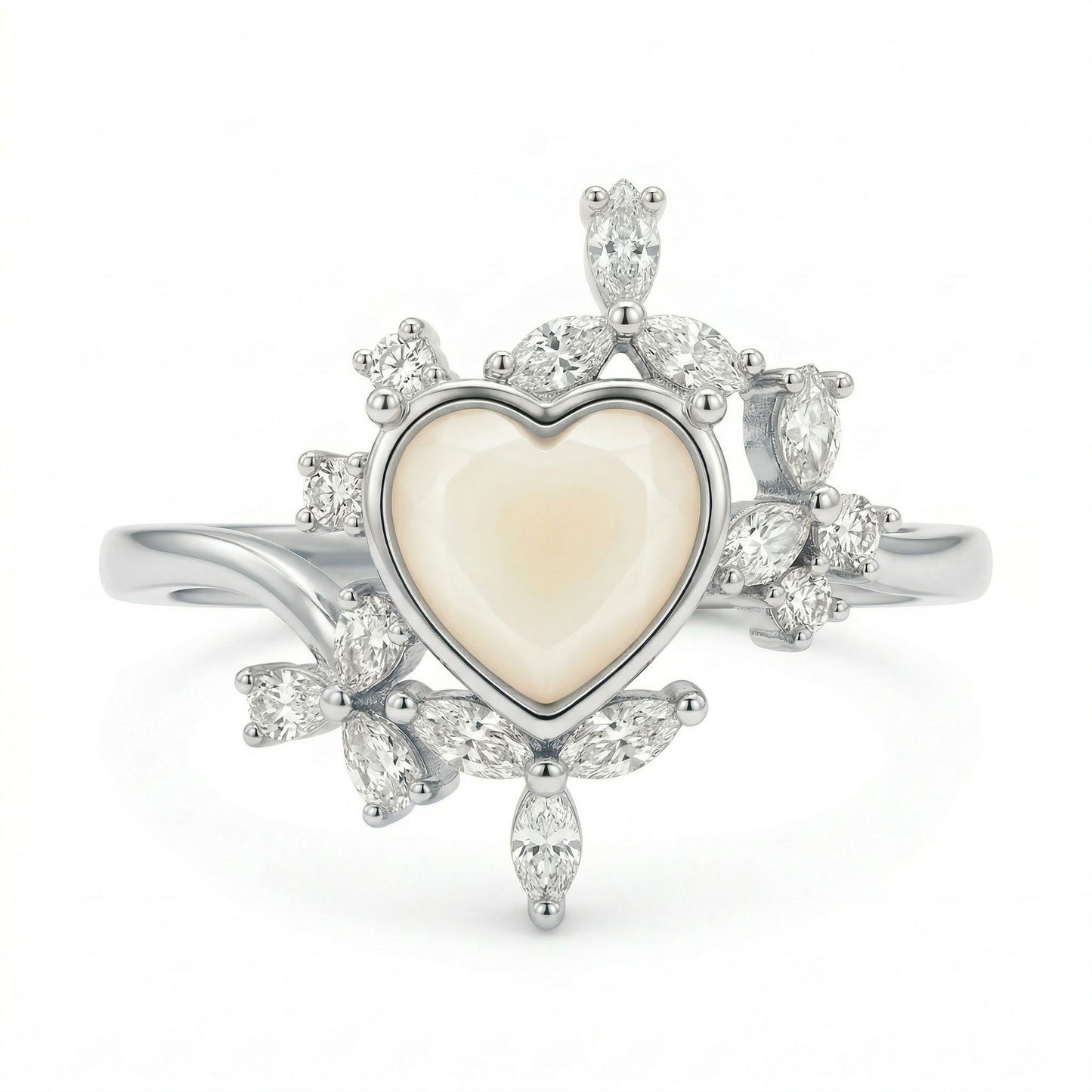 Giselle Solitaire Breastmilk Ring