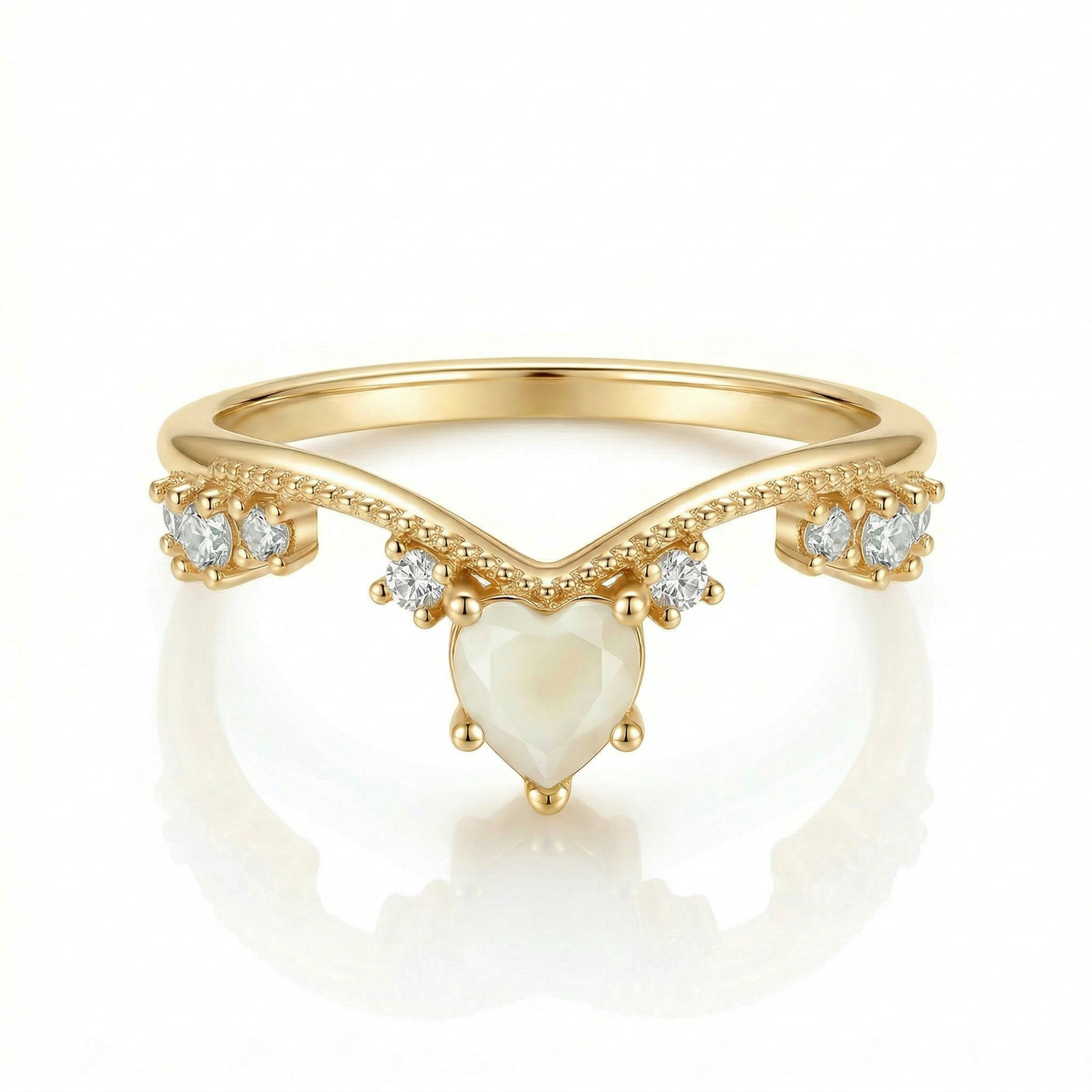 Kiara Solitaire Breastmilk Ring