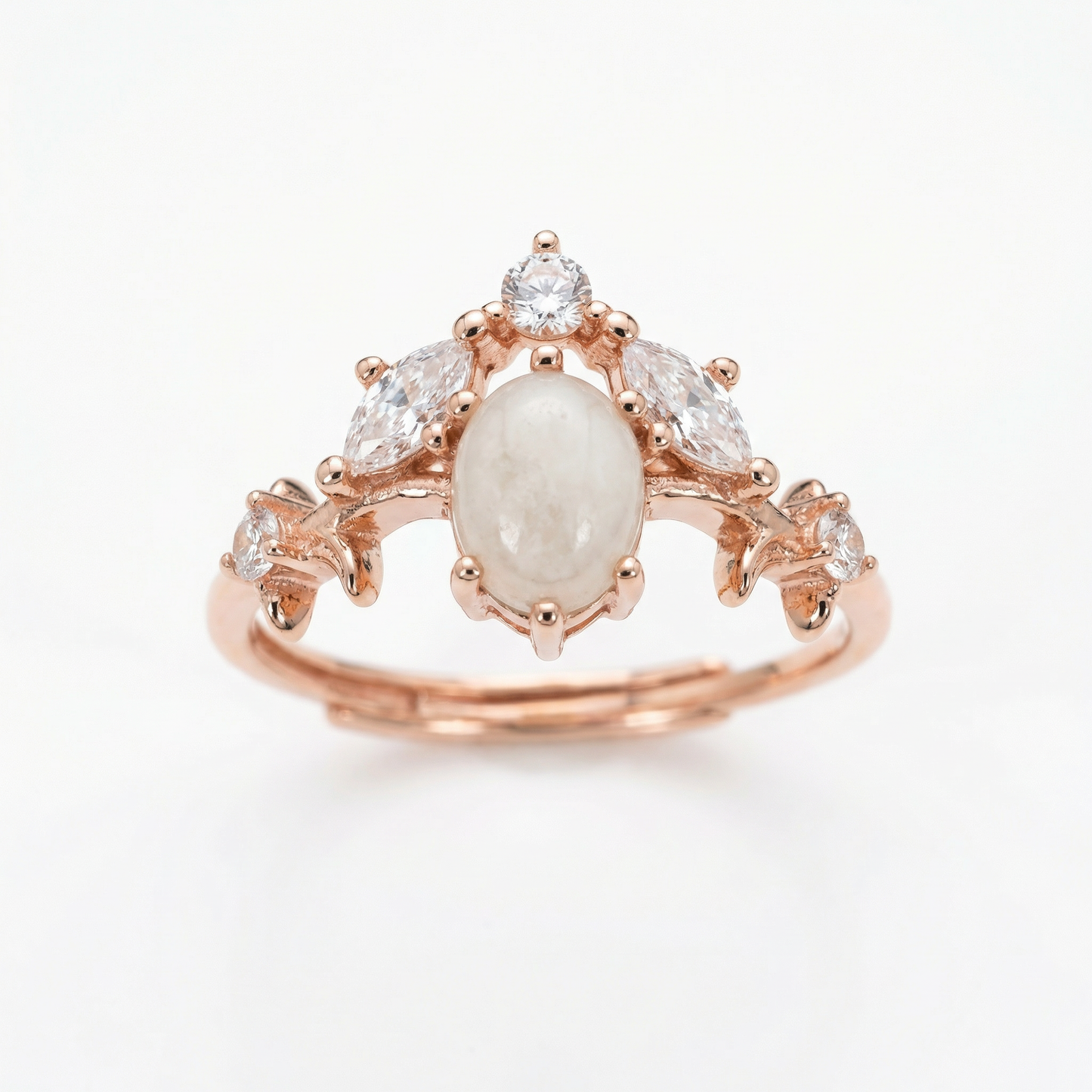 Anastasia Solitaire Breastmilk Ring