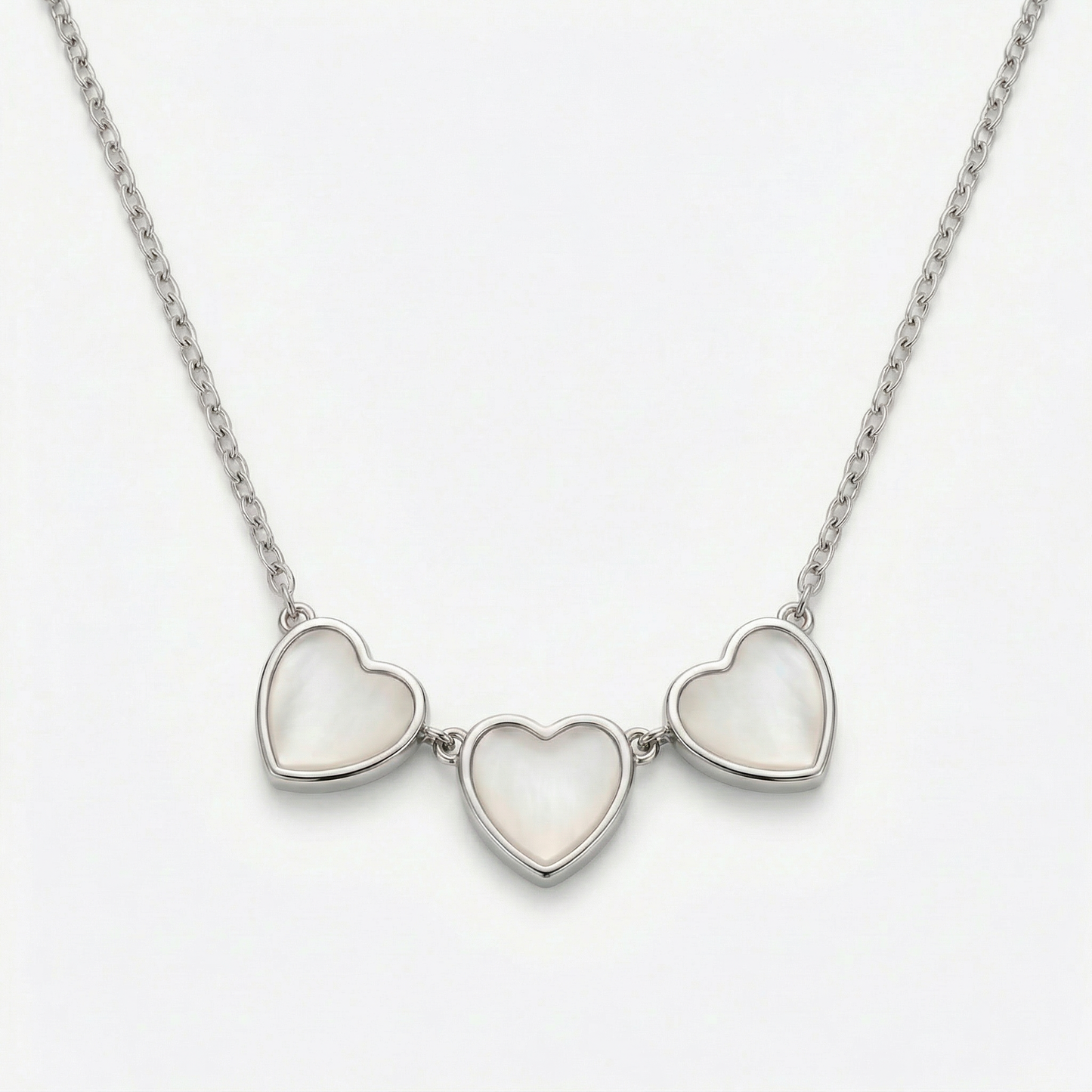 Trinity Heart Breastmilk Necklace
