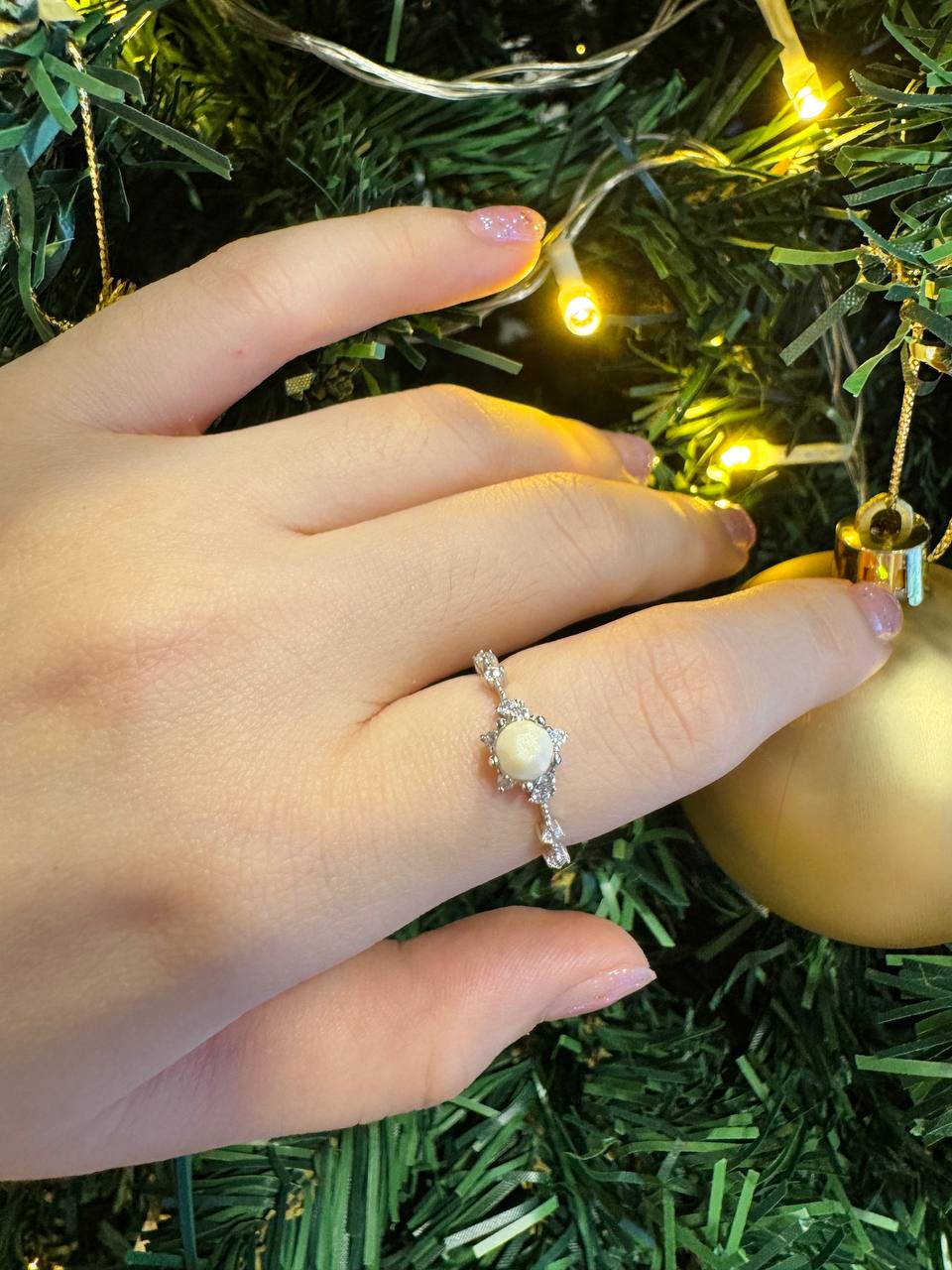 Leia Breastmilk Ring