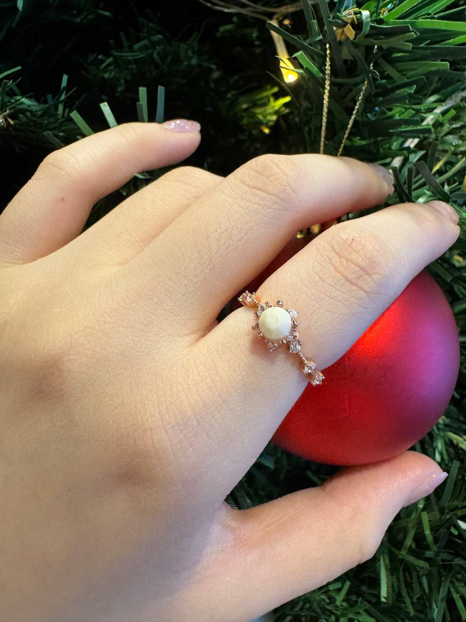 Leia Breastmilk Ring